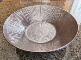 Nambe Sunburst 13" Serving Bowl  designed by Betty Baugh