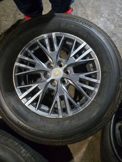 Chevy wheels 255/65R18