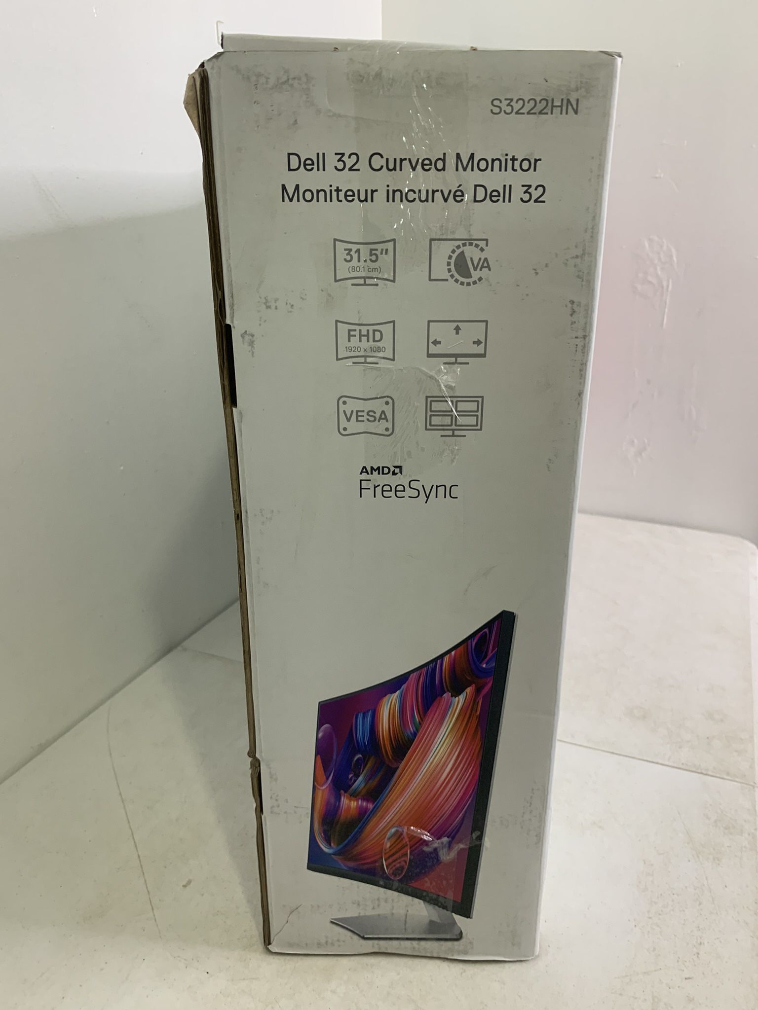 Dell S3222HN 32-inch FHD 1920 x 1080 at 75Hz Curved Monitor for Sale in  Corp Christi, TX - OfferUp
