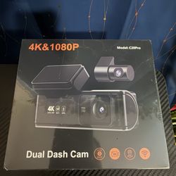 Dash Cam Front and Rear,4K+1080P Dual Channel Car Camera with Night Vision,Mini Dash Cam with 3.59" IPS Screen,5.8GHz WiFi,GPS,24H Parking Mode,G-Sens