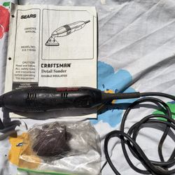 Craftsman Detail Sander 