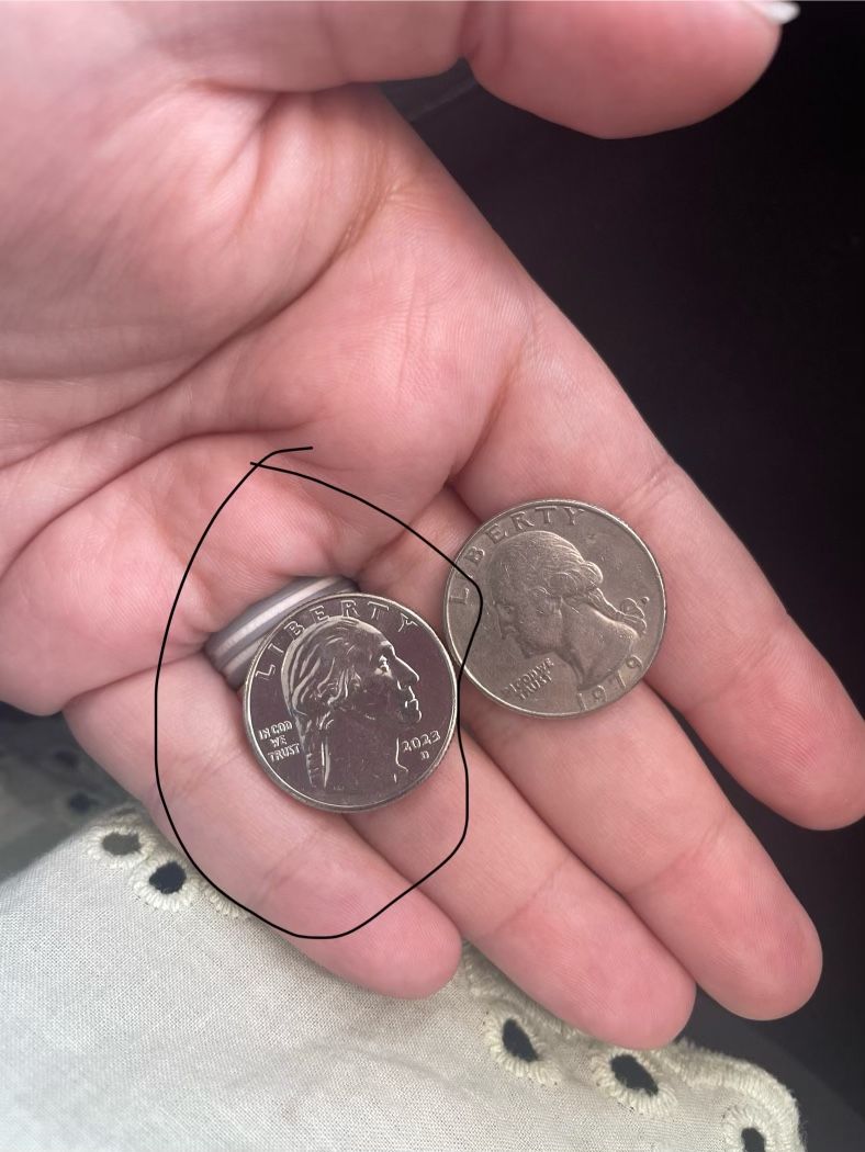 2023 Erro “IN COD WE TRUST” Quarter