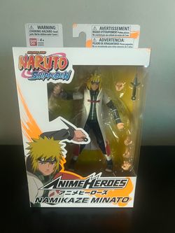 Bandai Anime Heroes Naruto Namikaze Minato Action Figure - 36905
