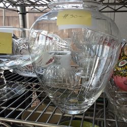 PRINCESS HOUSE CRYSTAL HAND BLOWN BOWL.  HERITAGE. PU OFF OF 15&POWAY OR 15&8