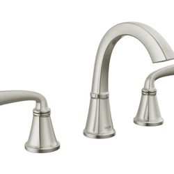 Delta 35864LF-SP Geist - Grifo de baño, níquel cepillado SpotShield Used Like New Please See The Photos Thanks 