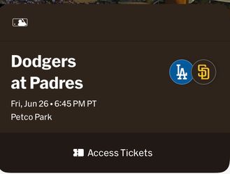 Dodgers @padres