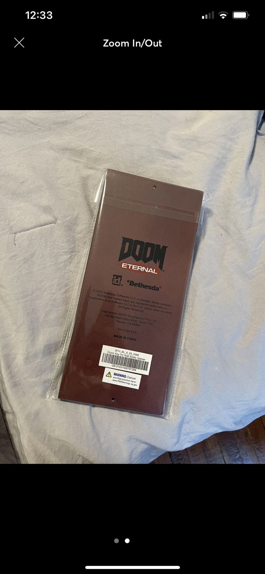 Doom Eternal Wall Bottle Opener