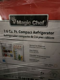 Magic chef 2.6 cube Refrigerator