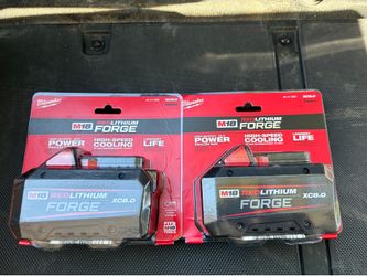 M18 18V Lithium-Ion REDLITHIUM FORGE XC 8.0 Ah Battery $145 Each