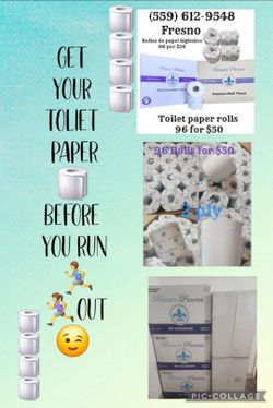 Toilet Paper Box 96 Rolls 2 Ply