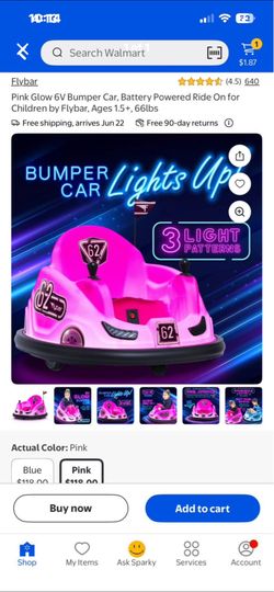 Tvs, bumper car, dispo mats, mini stove