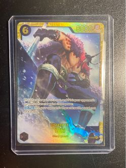 One Piece TCG Loki Secret Rare Card OP07-119