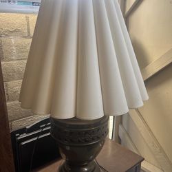 Antique Brassy Lamp