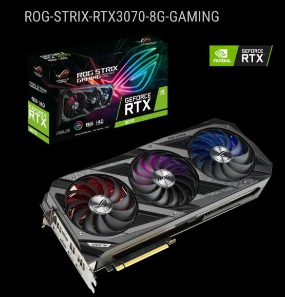 ASUS ROG STRIX RTX 3070 V2 8GB DDR6 Gaming