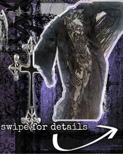 Black Lace Outerlayer Robe with Tassels
