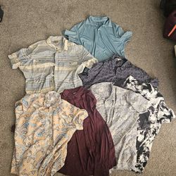 Men’s XL–3X Shirt Bundle (7 Shirts)