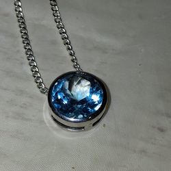 Glacier Topaz Pendant