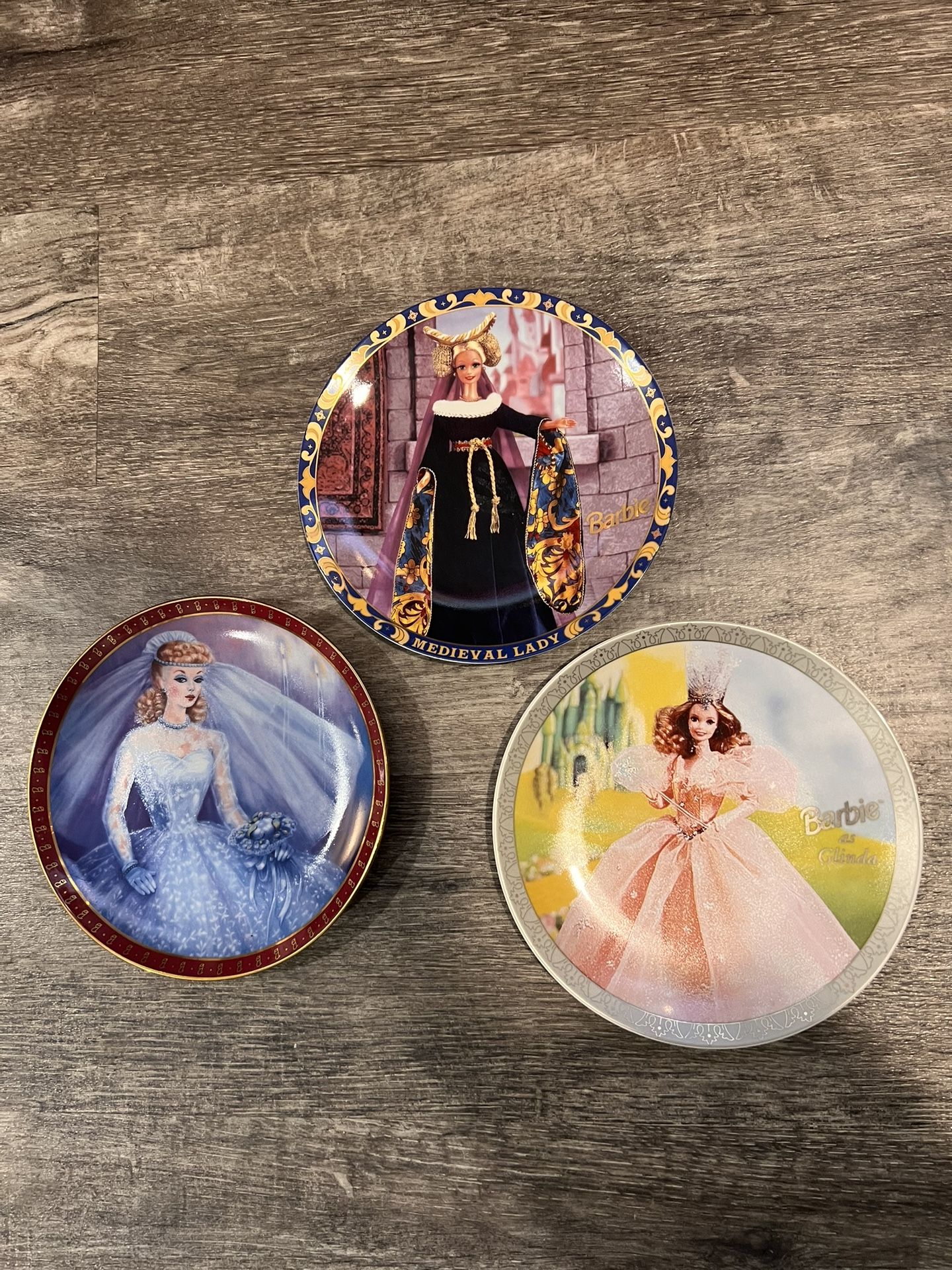 Vintage Barbie Plates