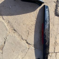 rear spoiler D pillars tahoe 2008