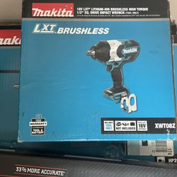 Makita - 18V LXT Lithium-Ion Brushless Cordless High Torque 1/2 in. 3-Speed Drive Impact Wrench