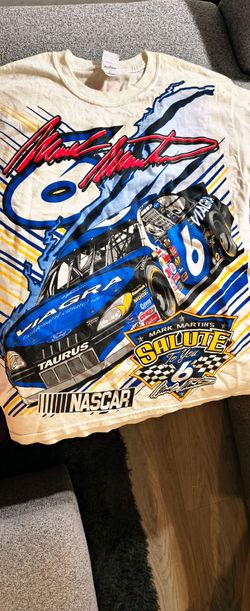 Mark Martin #6 NASCAR Viagra Salute T-Shirt