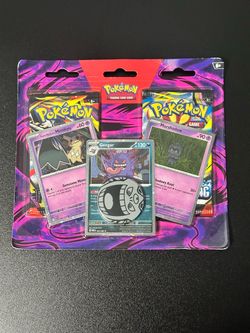 Enhanced 2-Pack Blister Pack-  Gengar, Marshadow, Team Rocket's Mimikyu