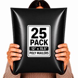 POLYMAILERS SHIPPING BAGS (MULTI-QUANTITY) 12" X 15.5" SELF SEAL MAILERS
