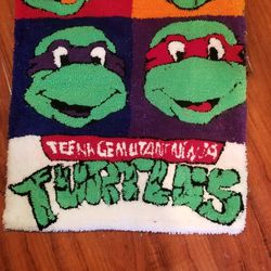Teenage Mutant Ninja Turtles Custom Handmade Carpet 