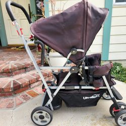 $75 obo - JOOVY Caboose Ultralight Sit Stand Double Stroller