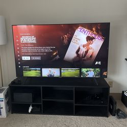 65in Samsung Smart Tv and Tv Stand