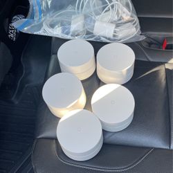 Google Wifi Mesh Wifi Home System  4 Picese Onley 