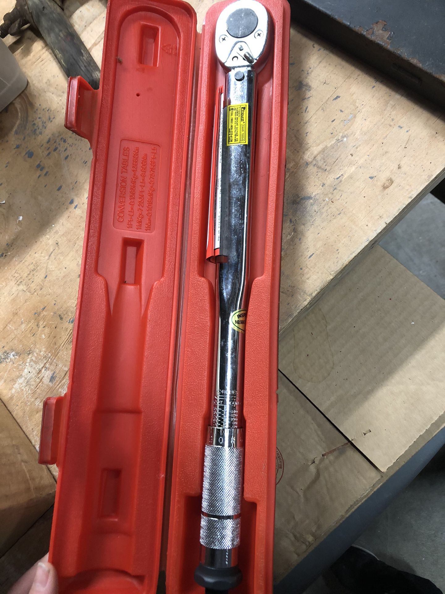 Pittsburg Tools Torque Wrench