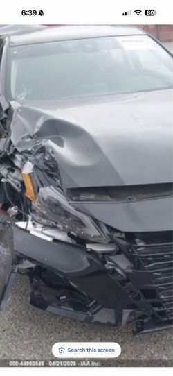 2025 Nissan Altima For Sale ( For Parts