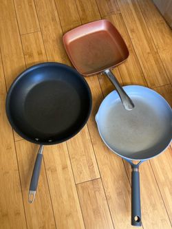 All three frying pans are $6 for all three