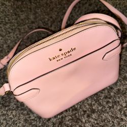 pink Kate Spade New York handbag 