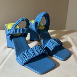 Shutz Blue Heels