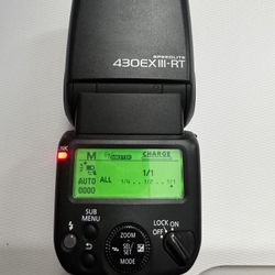 canon speedlite 430ex iii-rt