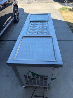 Commercial Rolled Ice Cream Machine + Complete Starter Kit - $3,500+ New
