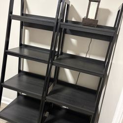 Metal Ladder Bookshelves 