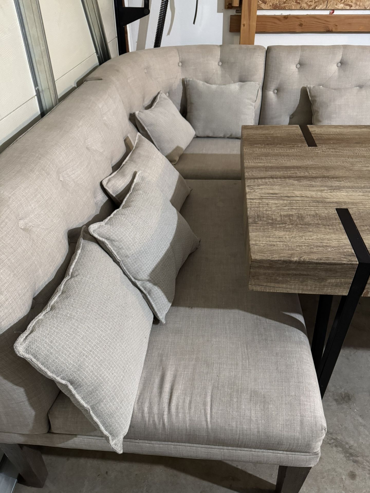 Dinning Table And Sofas