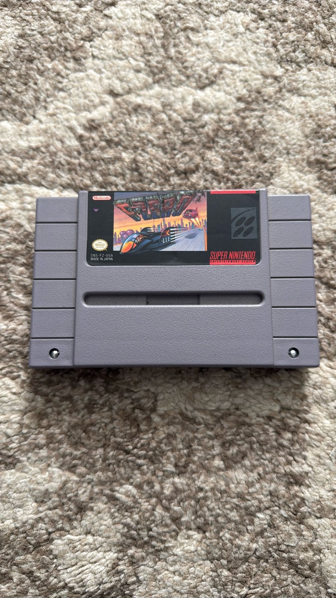 Fzero For Super Nintendo Snes