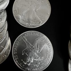 1oz. Silver Eagles ~ US minted