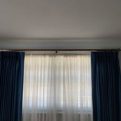 Curtains And Curtain Rods