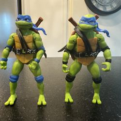 TMNT Teenage Mutant Ninja TurtlesMutant Mayhem Leonardo Playmates 4.5"Figure