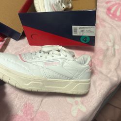 Pink Rebook Platform Size 4 Kids 