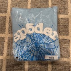 *BRAND NEW* Blue Sp5der Hoodie Men’s Medium