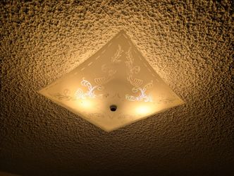 Square ceiling light