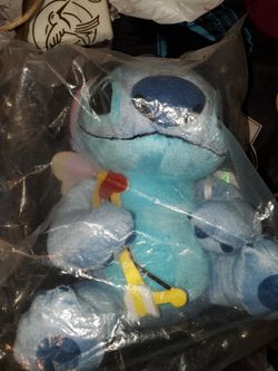 Stitch Cupid Plush 14"