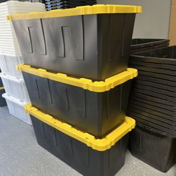 55 Gallon Heavy-Duty Bins $24