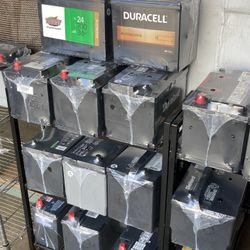 Car batteries